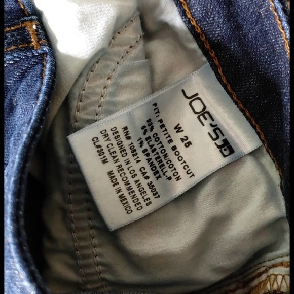 Joe's Jeans Bootcut Dark Wash Mid Rise Jeans - Picture 4 of 8